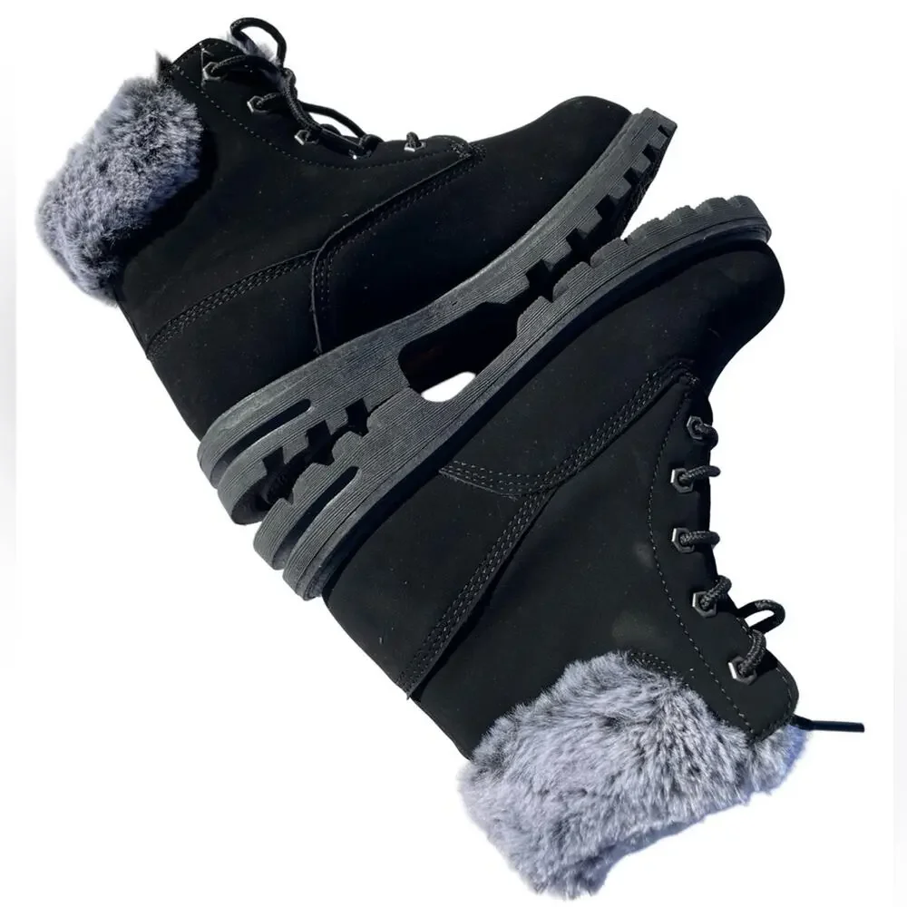 Lugz Kid's Empire High Fur Water Resistant Boot Size 3